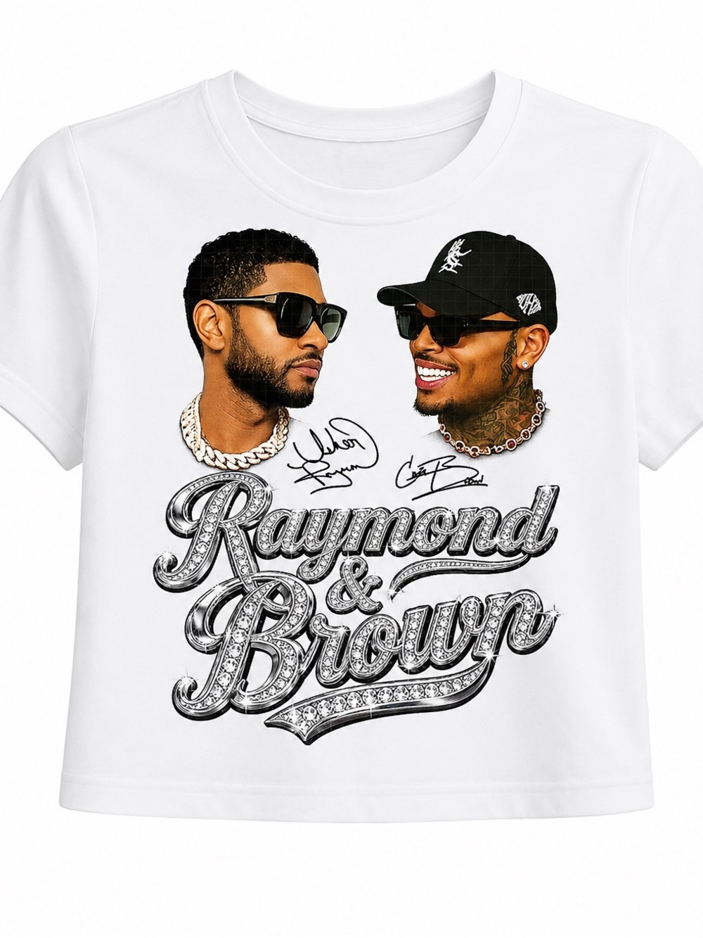R&B Raymond & Brown Concert Tee in Royal blue, Pink, White, Yellow, also Black